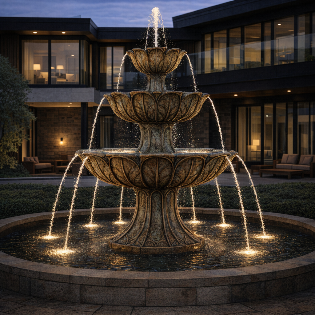 Fontaine classique, prototype Lumineau